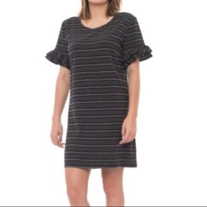 Tabitha Webb Ruffle Sleeve Shift Dress M